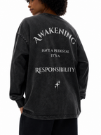 Awakening Isn't a Pedestal — Washed Long Sleeve