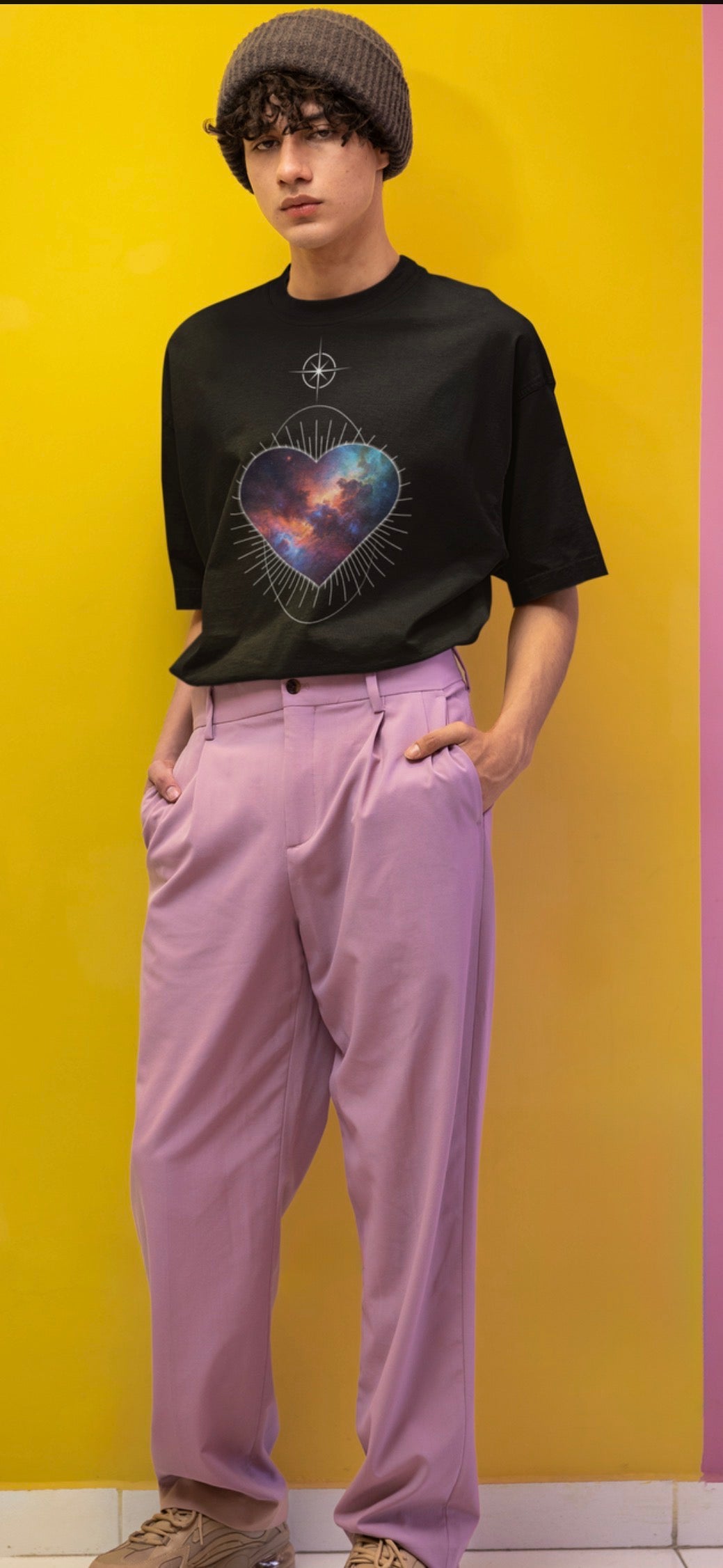 Celestial Heart Graphic T-Shirt