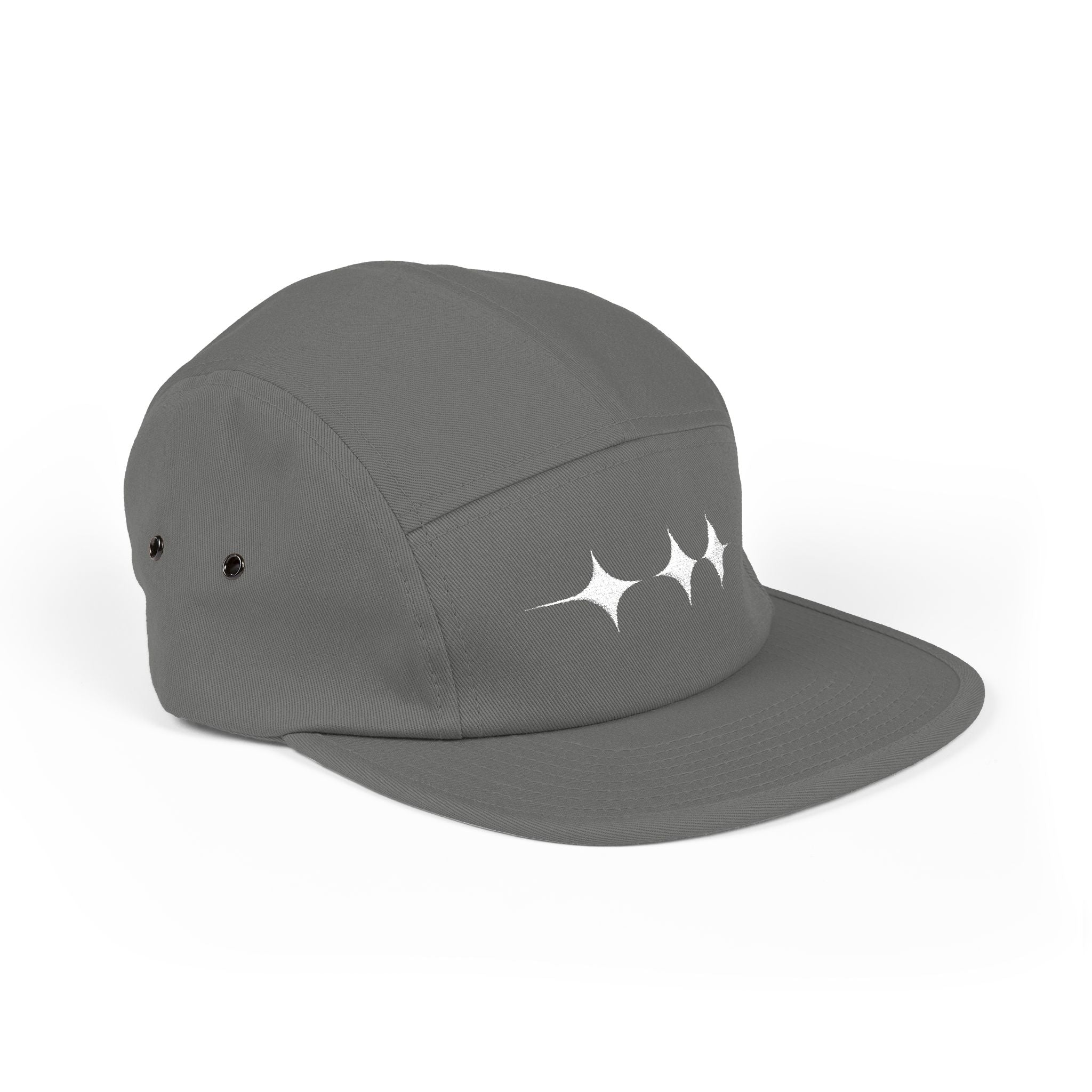Cosmic Spirit Embroidered 5-Panel Cap — Spirit, Matter & Consciousness