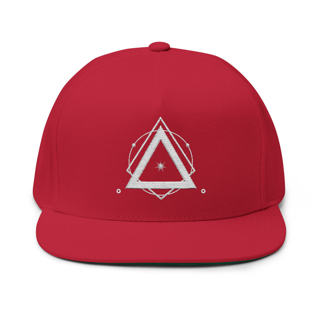 Sacred Geometry Celestial Embroidery Snapback Hat