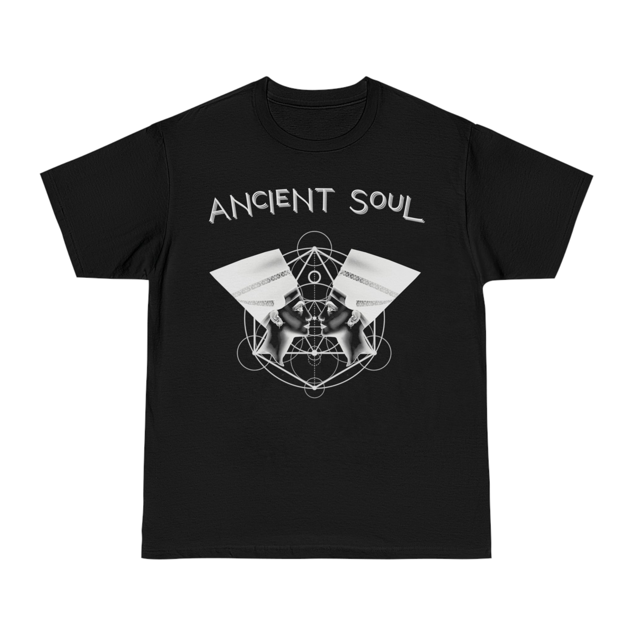 Ancient Soul Nefertiti Sacred Geometry T-Shirt