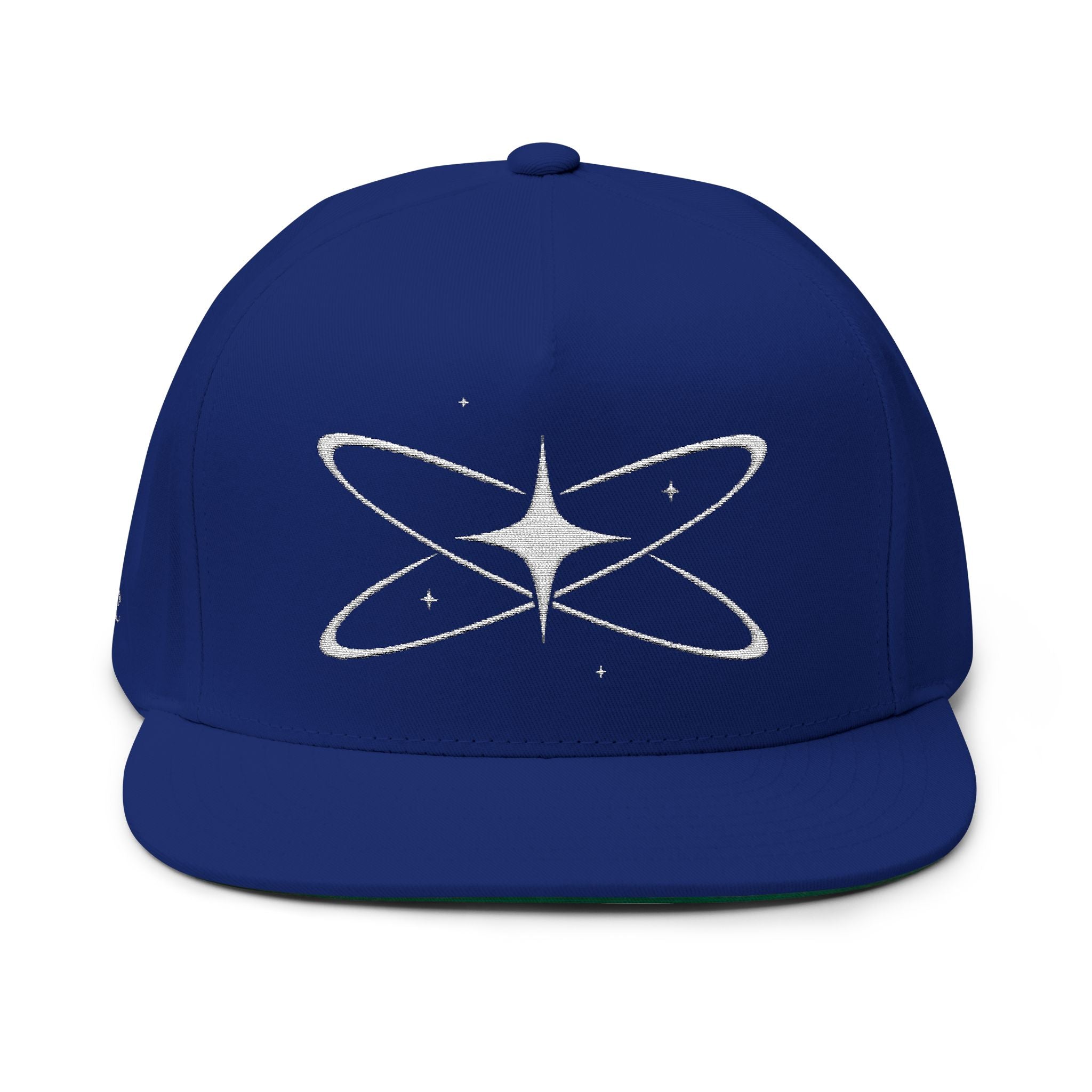 Embroidered Cosmic Star Snapback Hat