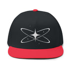 Embroidered Cosmic Star Snapback Hat