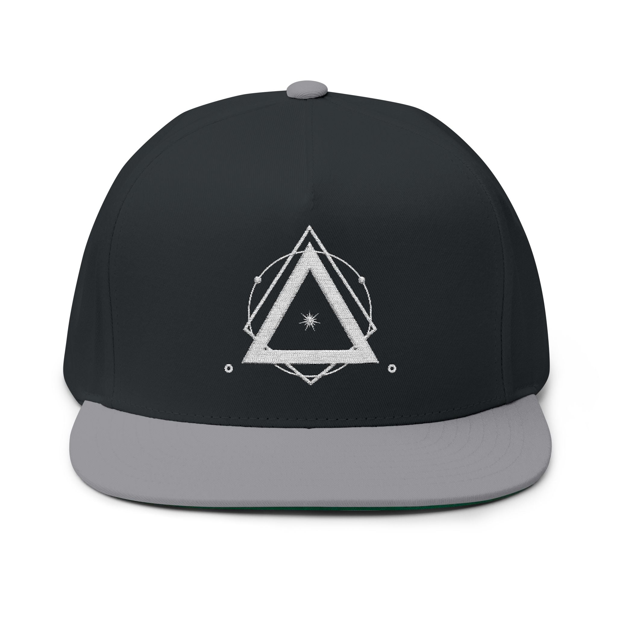 Sacred Geometry Celestial Embroidery Snapback Hat