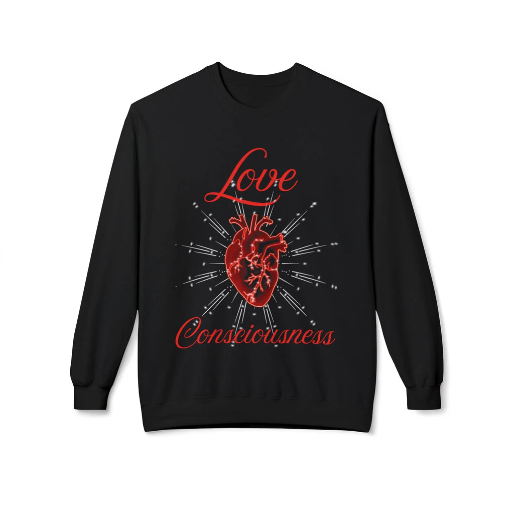 Love Consciousness Crewneck Sweatshirt - Ether2Earth