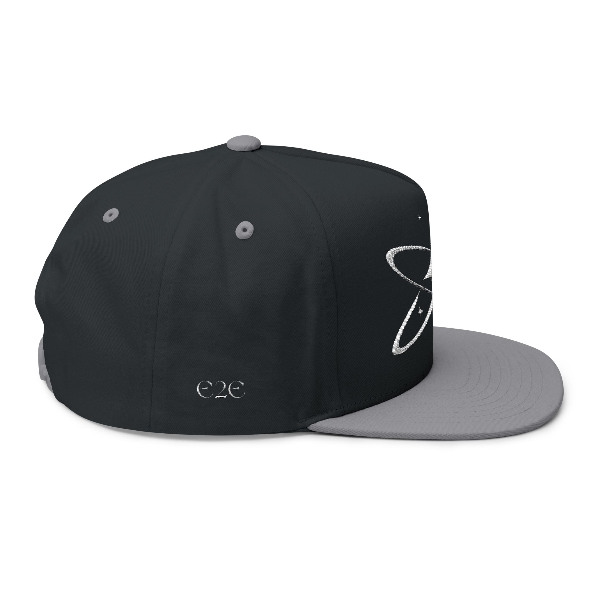 Embroidered Cosmic Star Snapback Hat