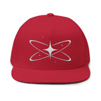 Embroidered Cosmic Star Snapback Hat