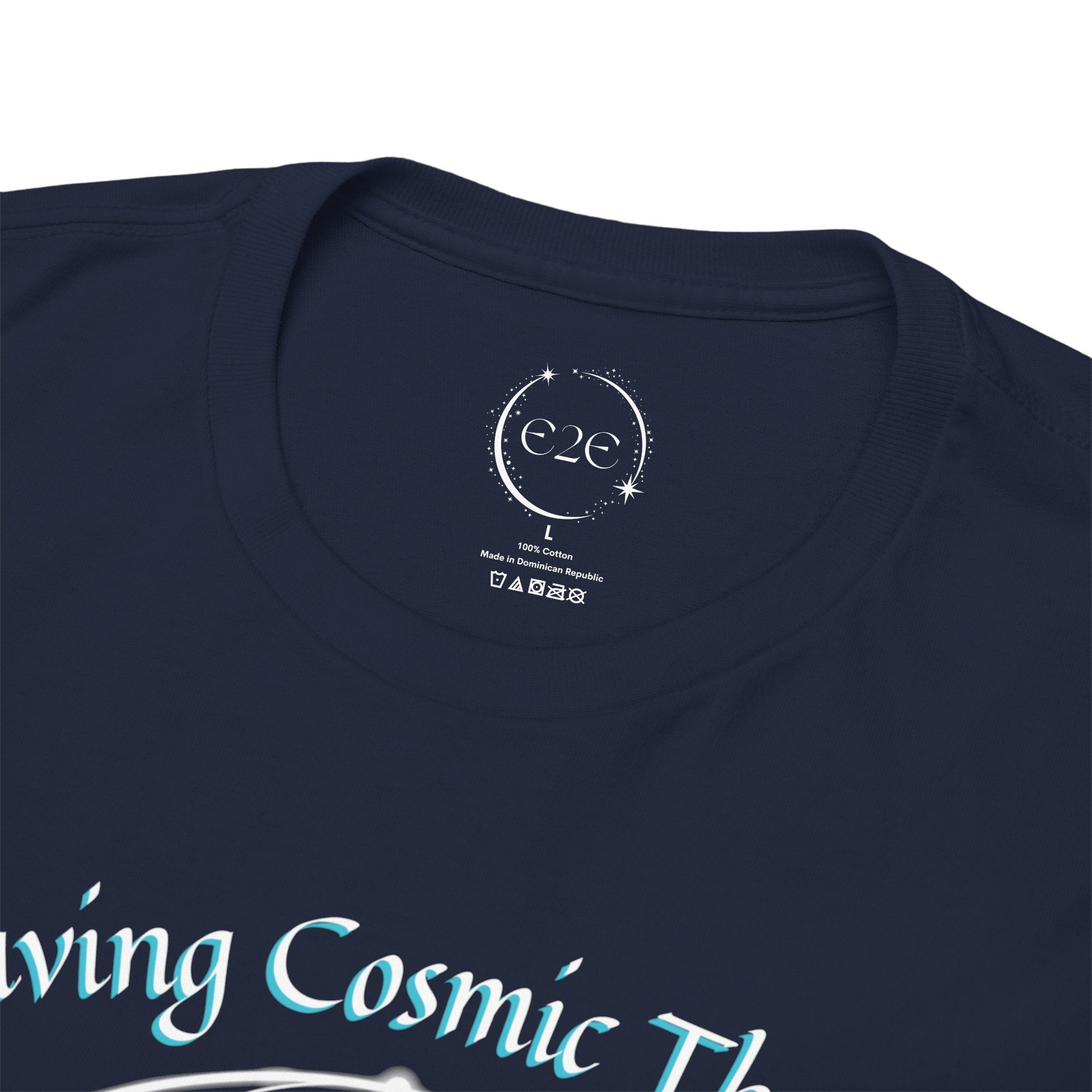 Weaving Cosmic Threads Graphic T-Shirt