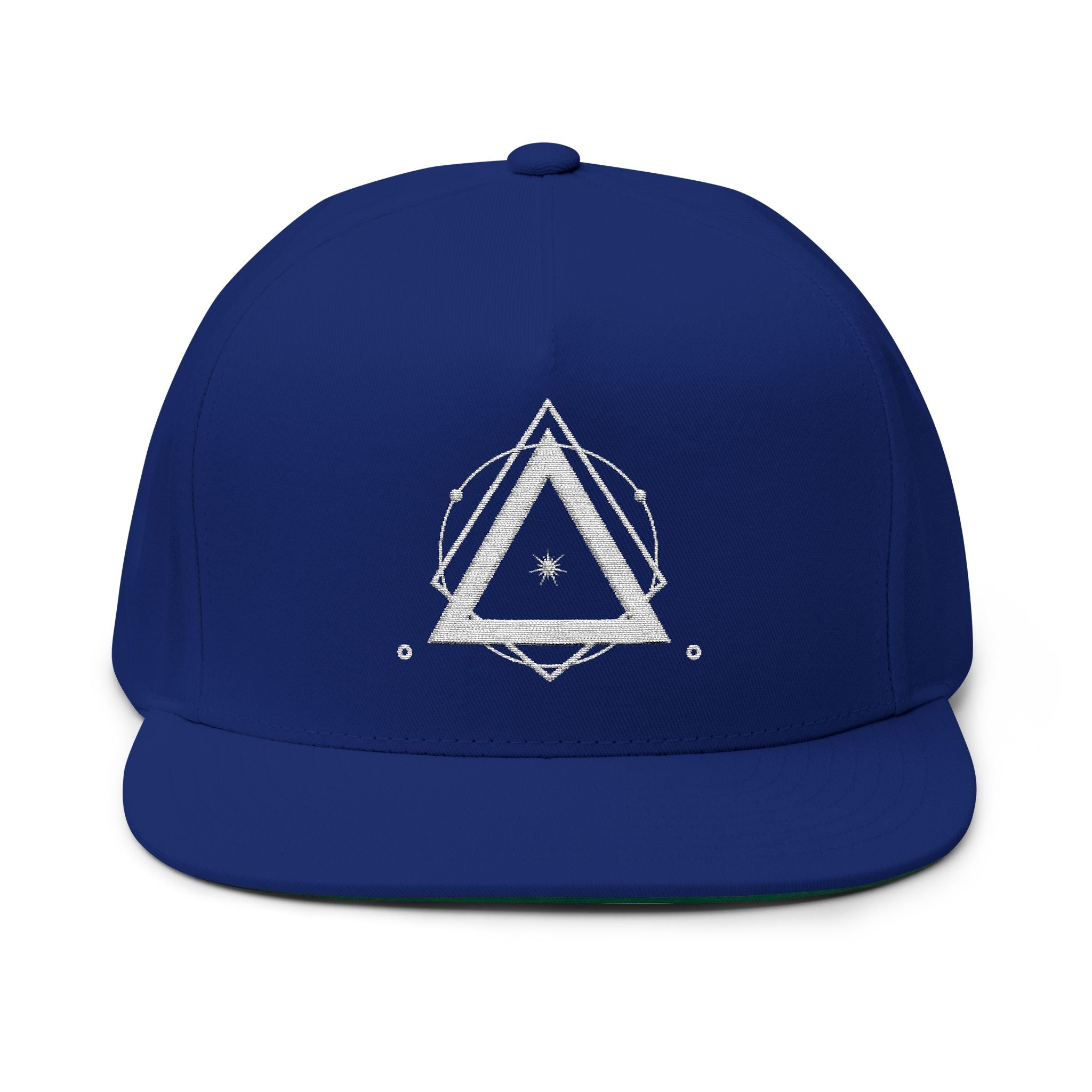 Sacred Geometry Celestial Embroidery Snapback Hat