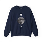 Full Moon Geometry Crewneck Sweatshirt