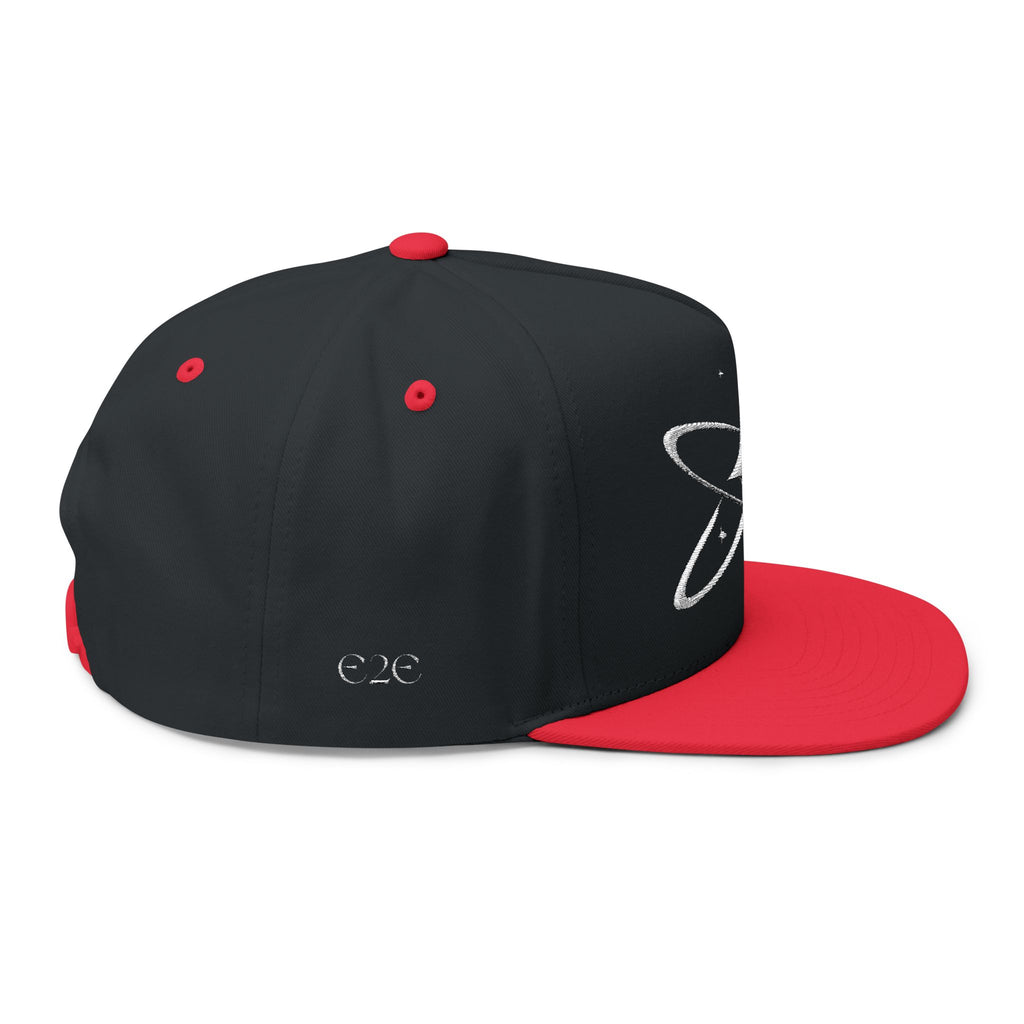 Embroidered Cosmic Star Snapback Hat