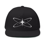 Embroidered Cosmic Star Snapback Hat