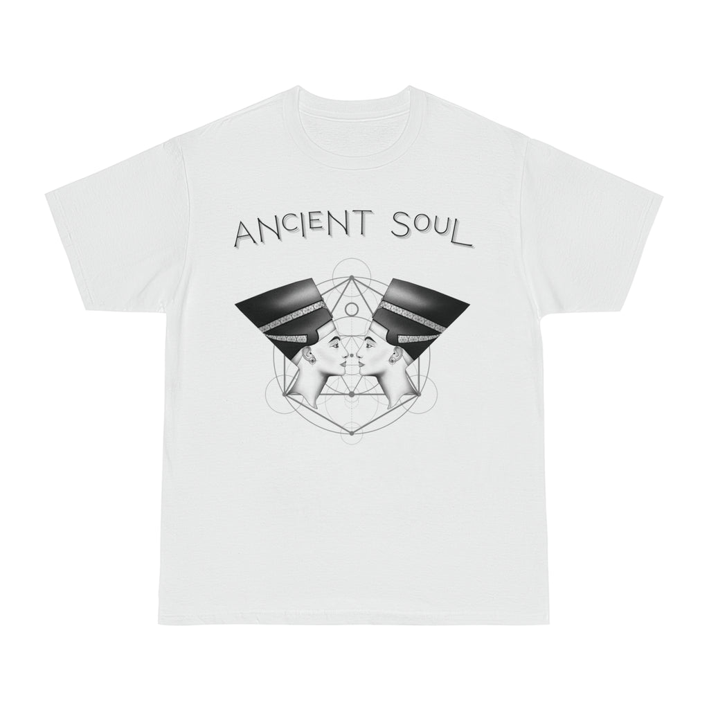 Ancient Soul Nefertiti Sacred Geometry T-Shirt
