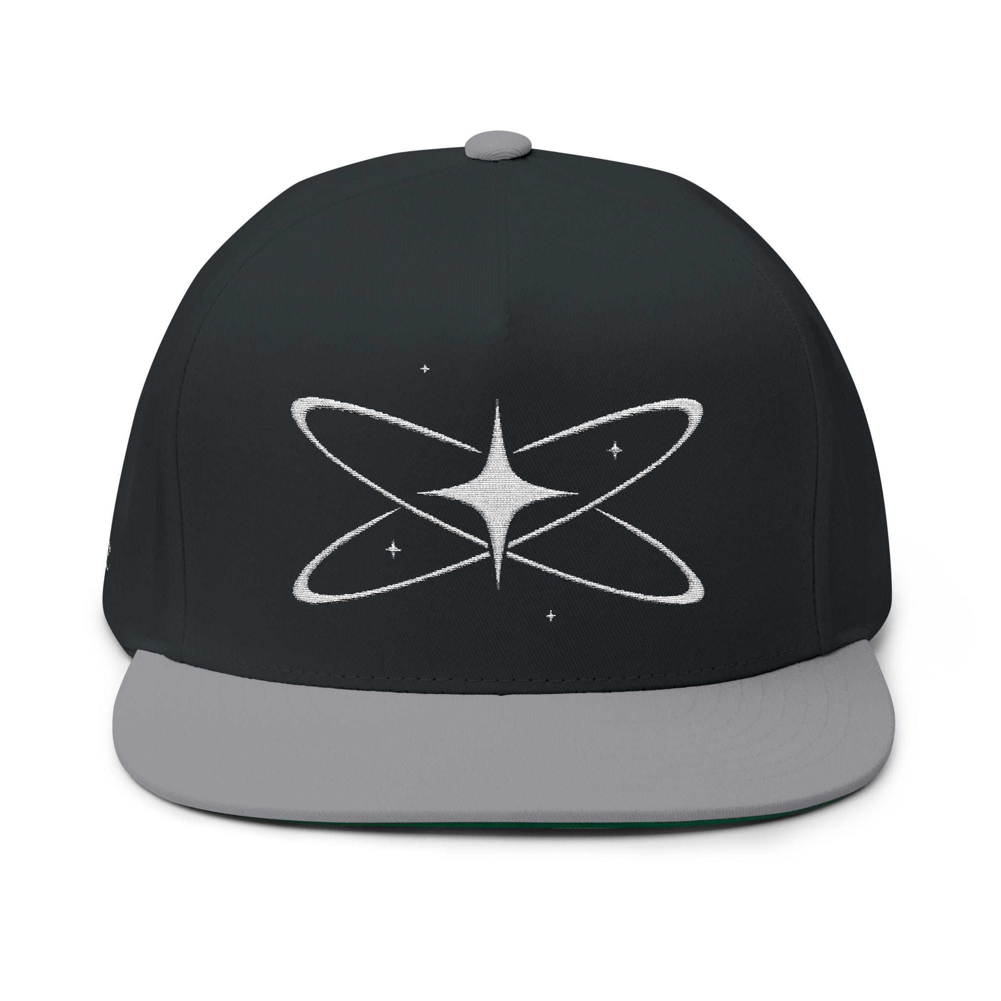 Embroidered Cosmic Star Snapback Hat