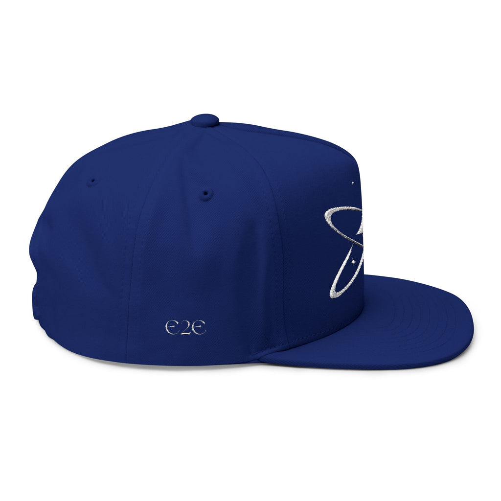 Embroidered Cosmic Star Snapback Hat