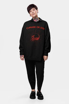 Change or Die Skull Graphic Sweatshirt