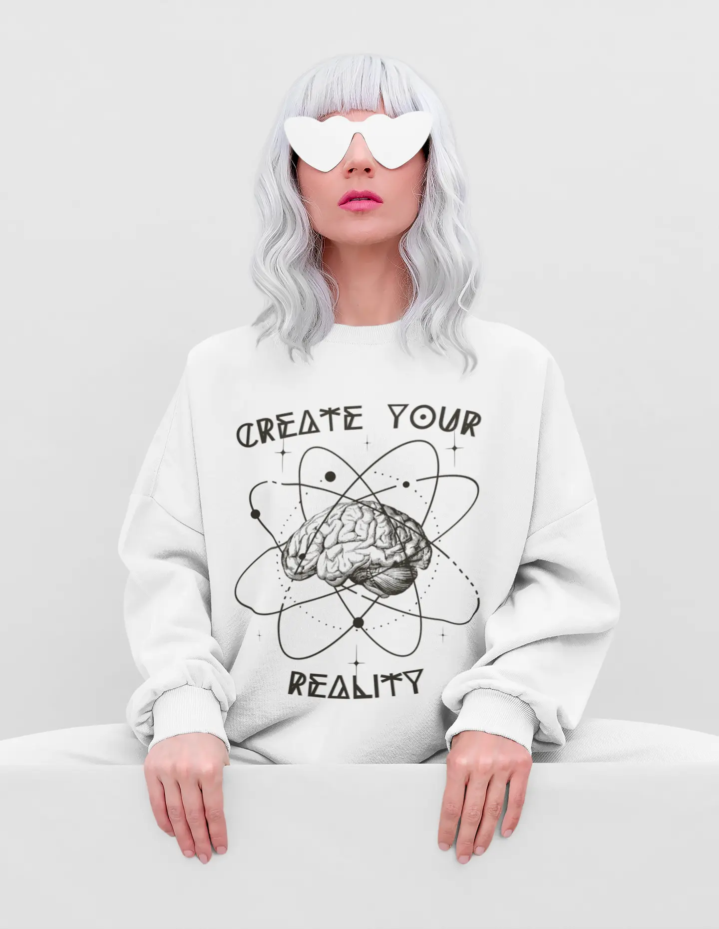 Create Your Reality Sweatshirt - Ether2Earth