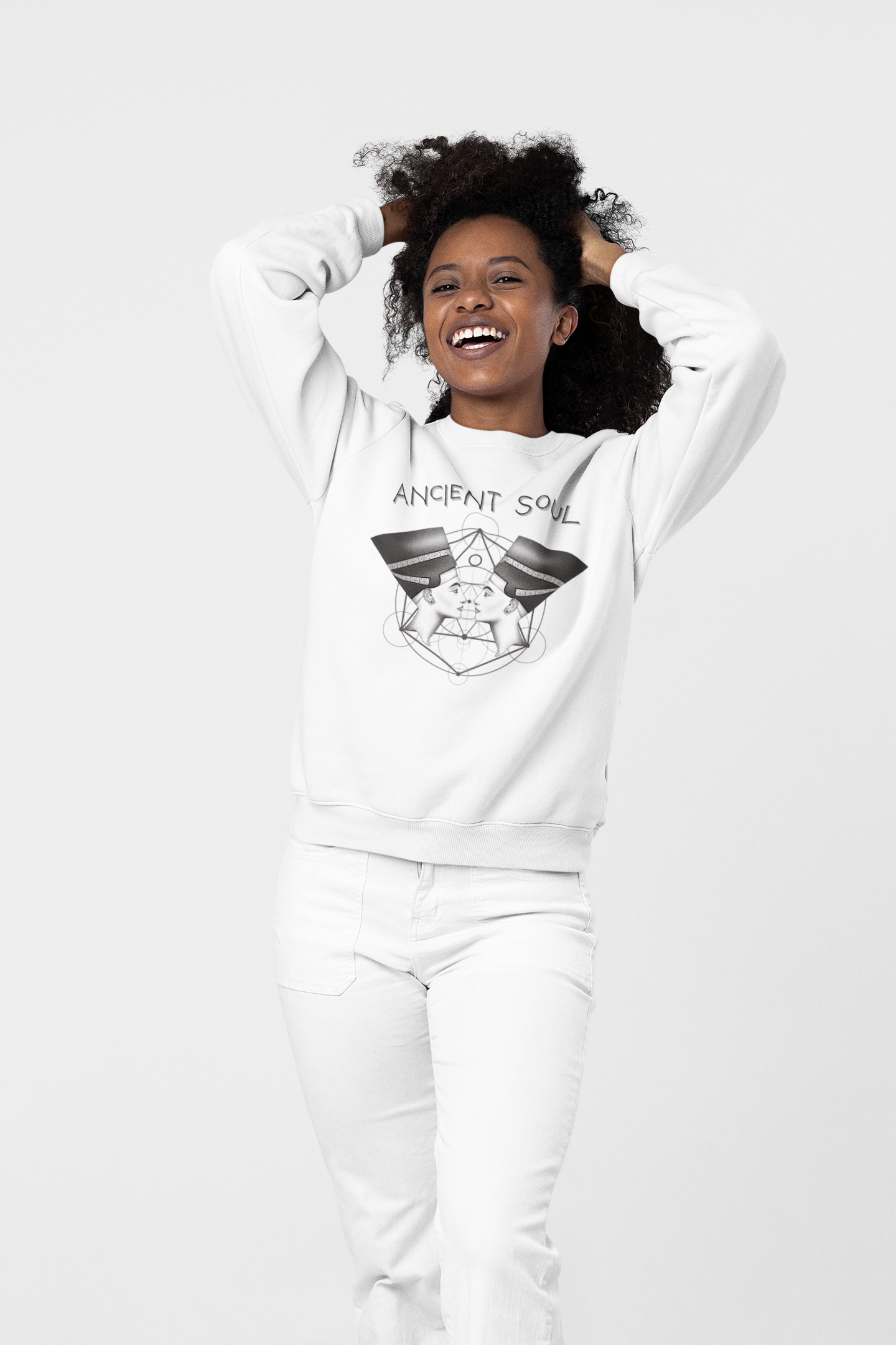 Nefertiti Crewneck Sweatshirt