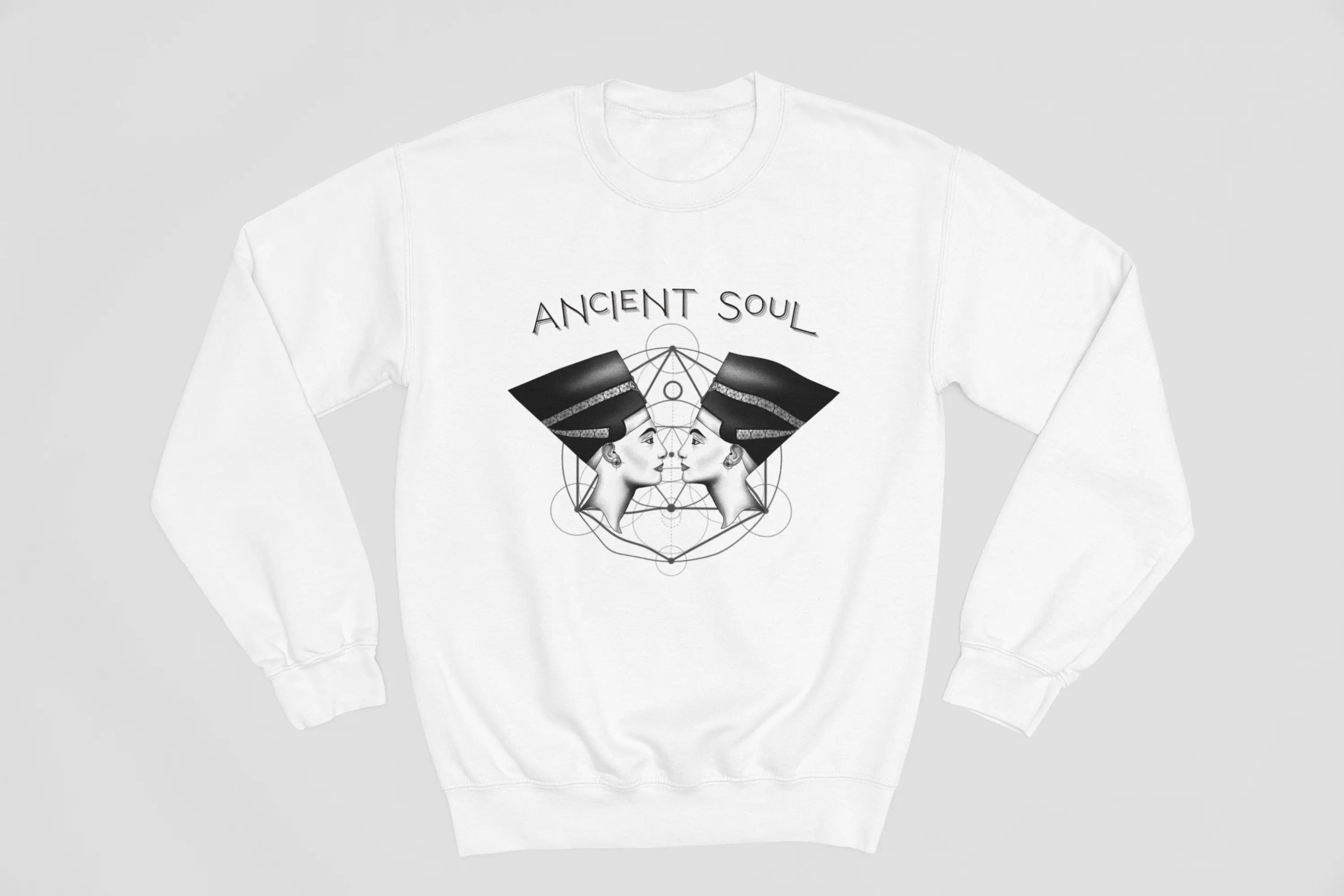 Nefertiti Crewneck Sweatshirt - Ether2Earth