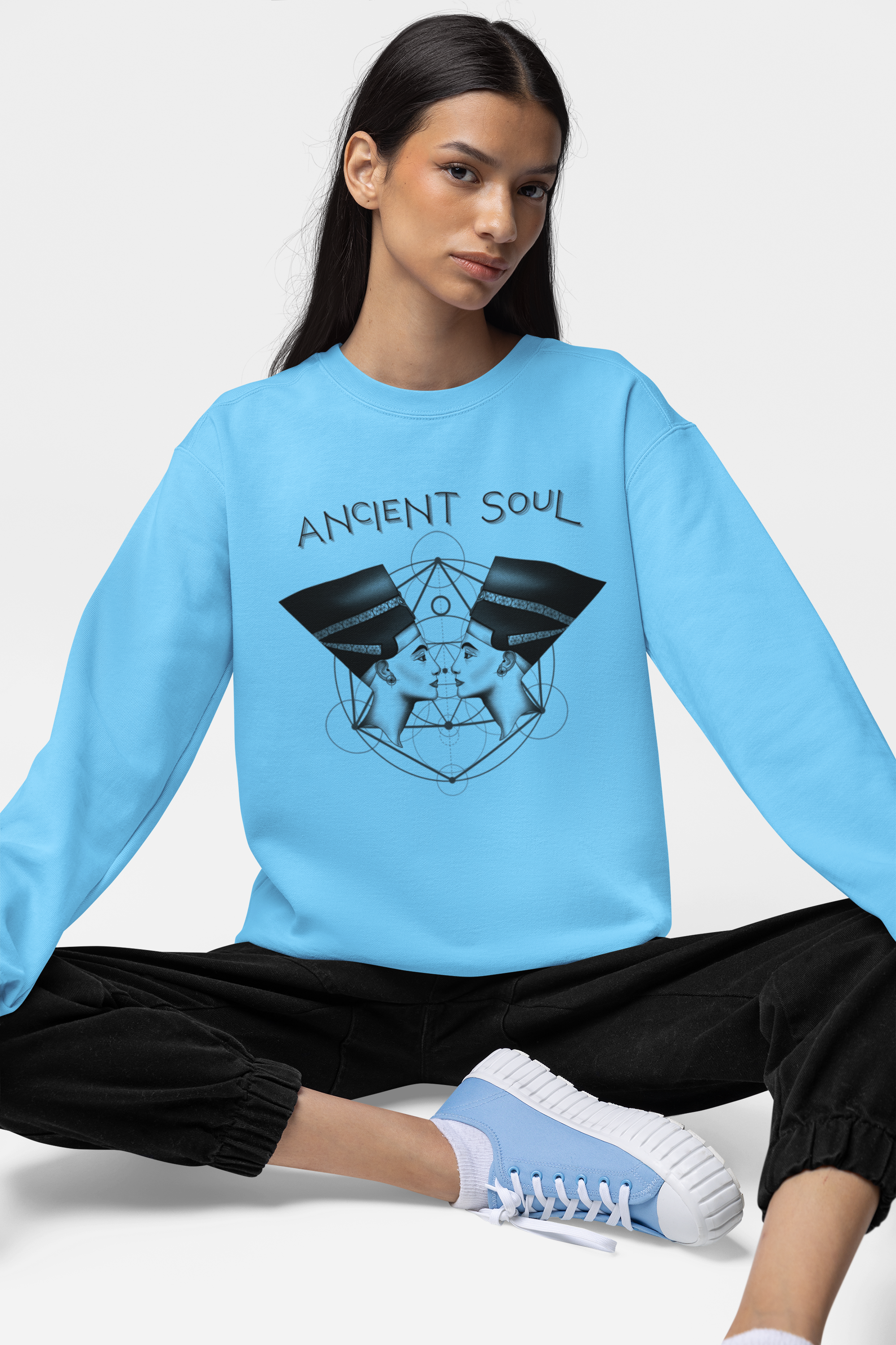 Nefertiti Crewneck Sweatshirt