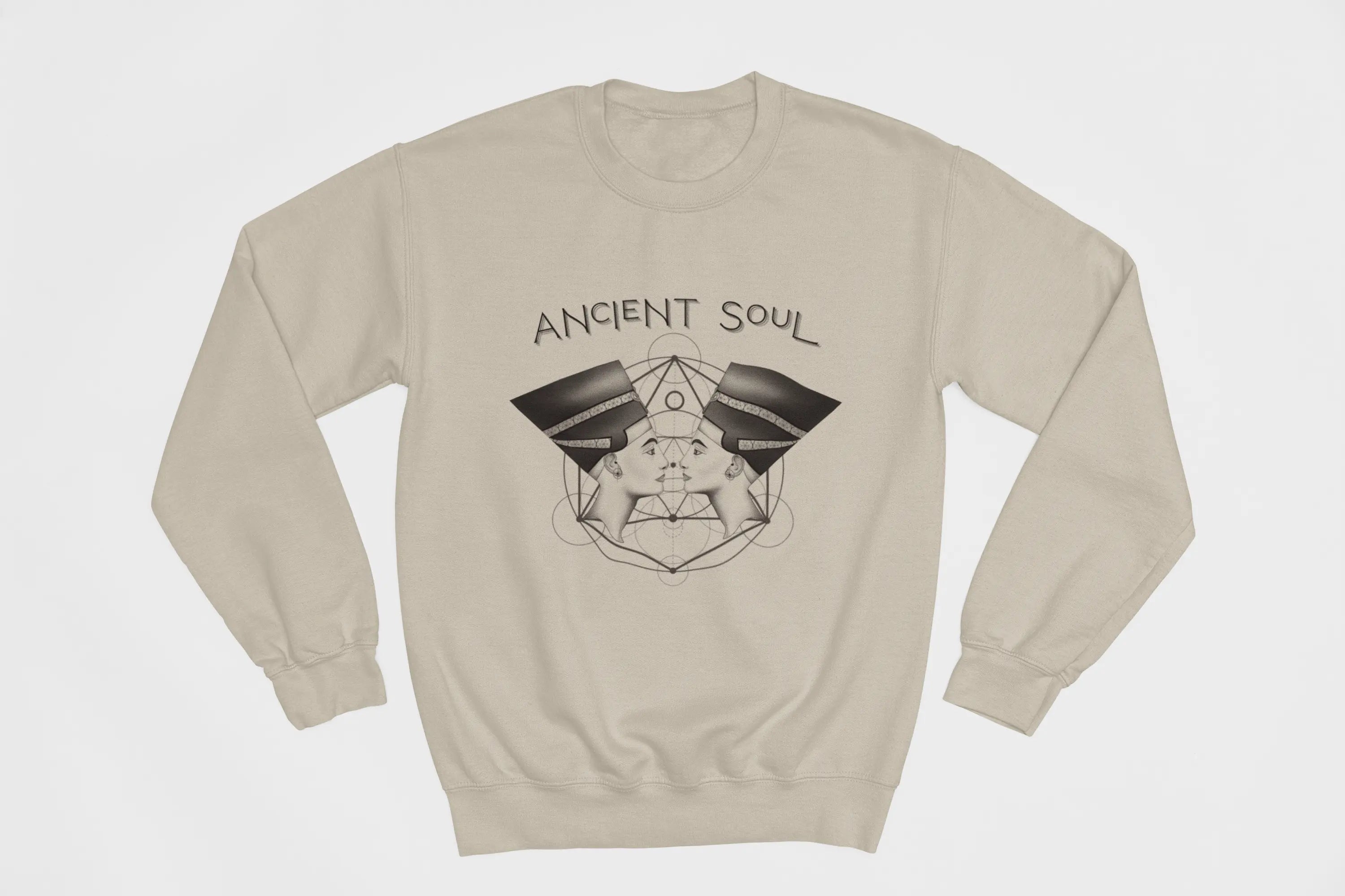 Nefertiti Crewneck Sweatshirt - Ether2Earth