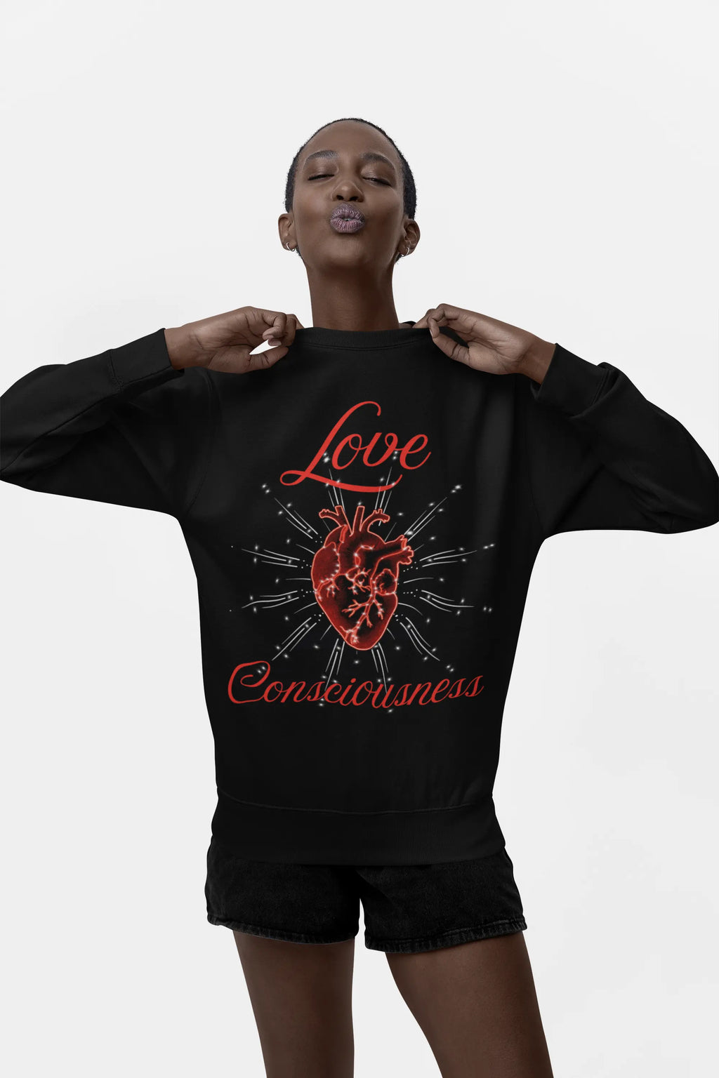 Love Consciousness Crewneck Sweatshirt - Ether2Earth