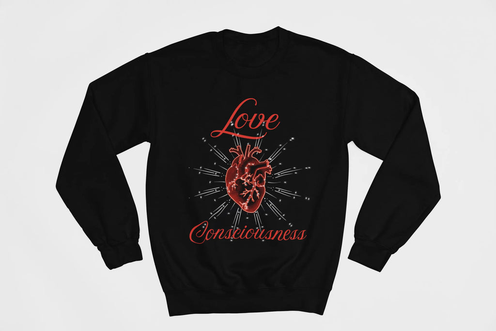 Love Consciousness Crewneck Sweatshirt - Ether2Earth