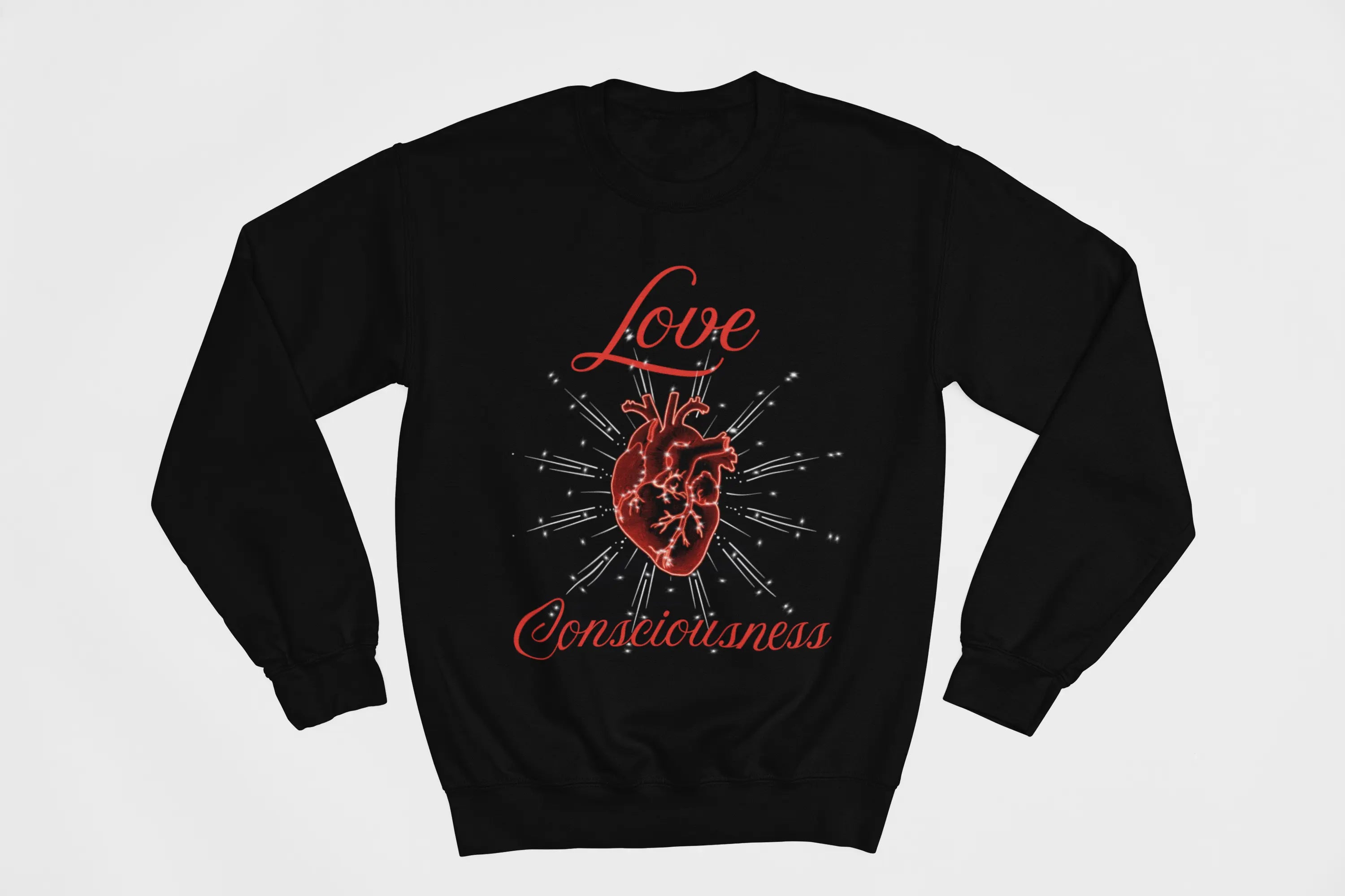 Love Consciousness Crewneck Sweatshirt - Ether2Earth