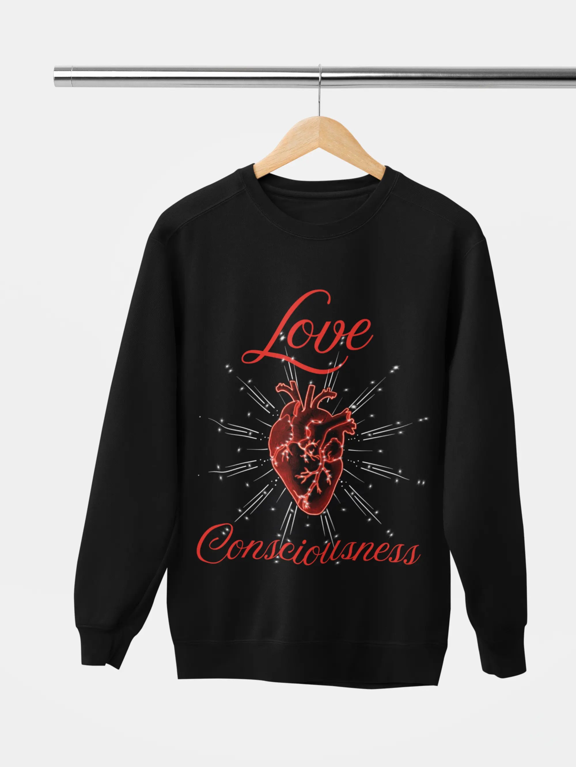Love Consciousness Crewneck Sweatshirt - Ether2Earth