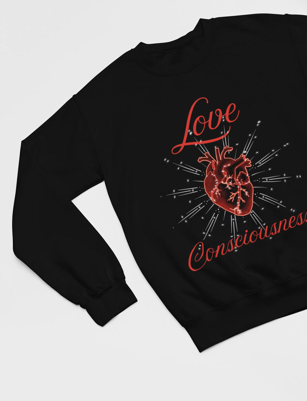 Love Consciousness Crewneck Sweatshirt - Ether2Earth