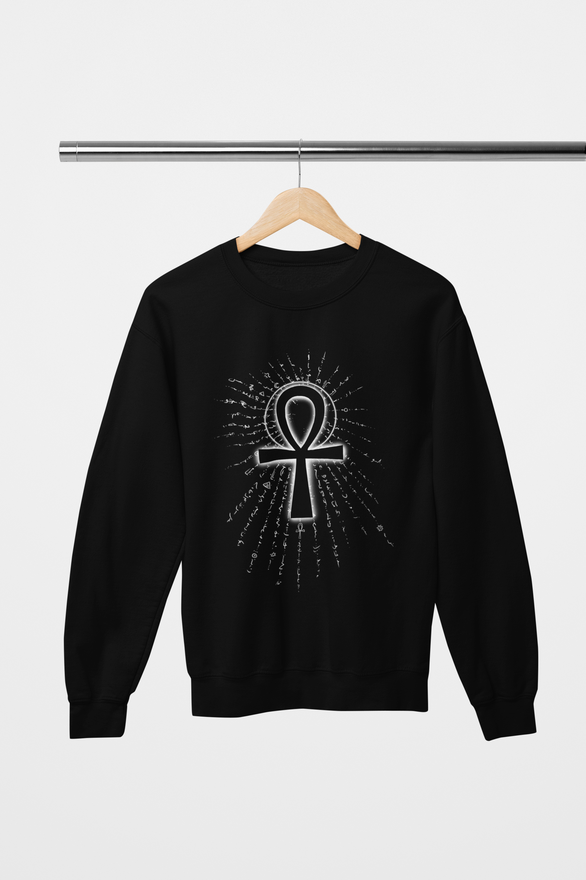 Ankh Symbol Crewneck Sweatshirt