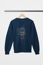 Ankh Symbol Crewneck Sweatshirt