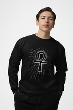 Ankh Symbol Crewneck Sweatshirt