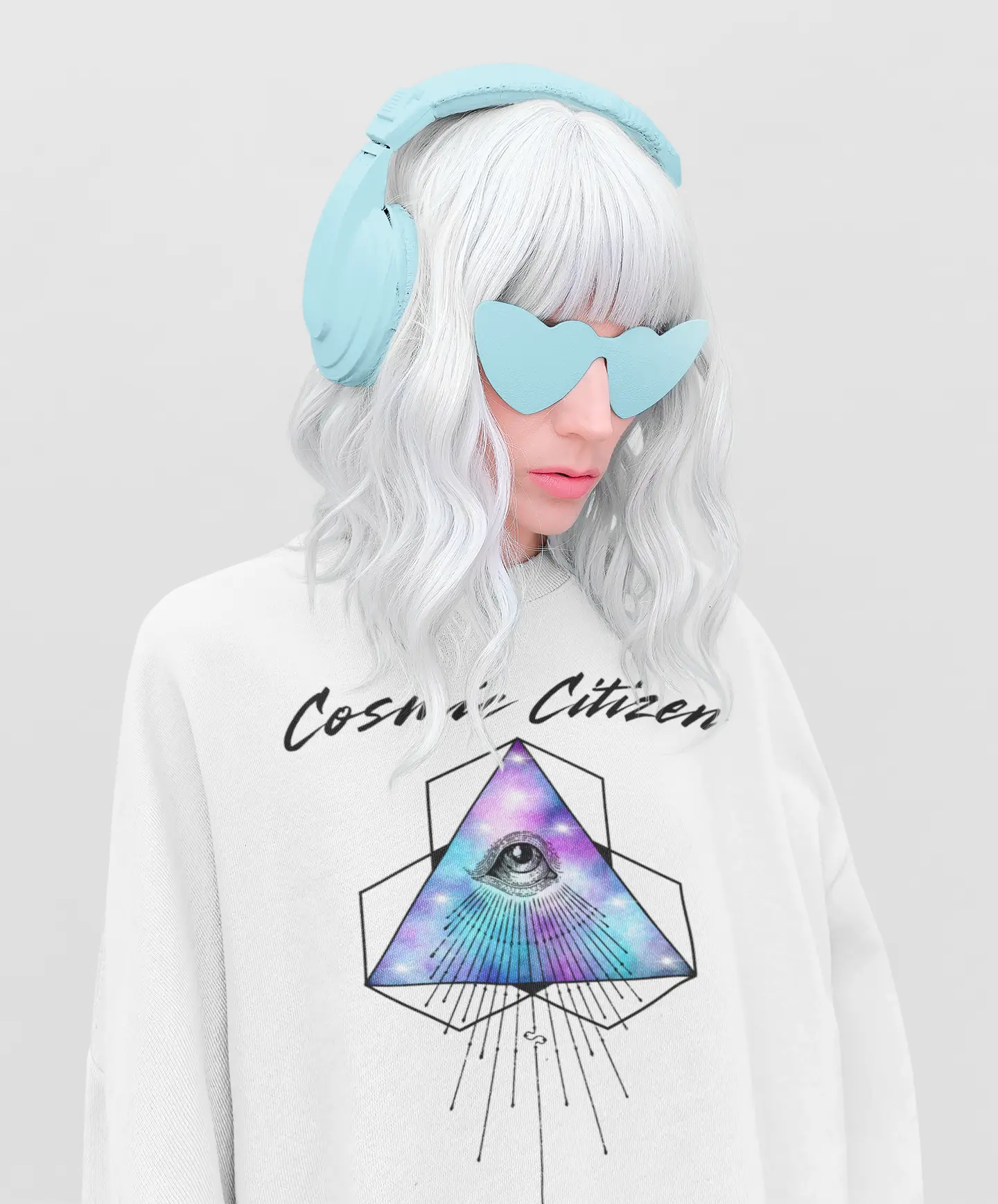 Cosmic Citizen Spiritual Empowerment Crewneck Sweatshirt - Ether2Earth