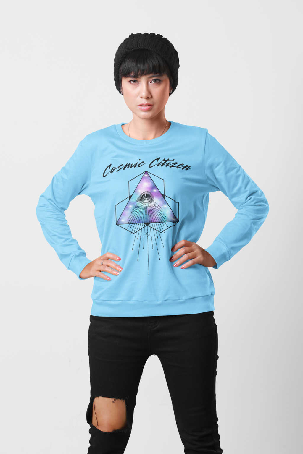 Cosmic Citizen Crewneck Sweatshirt
