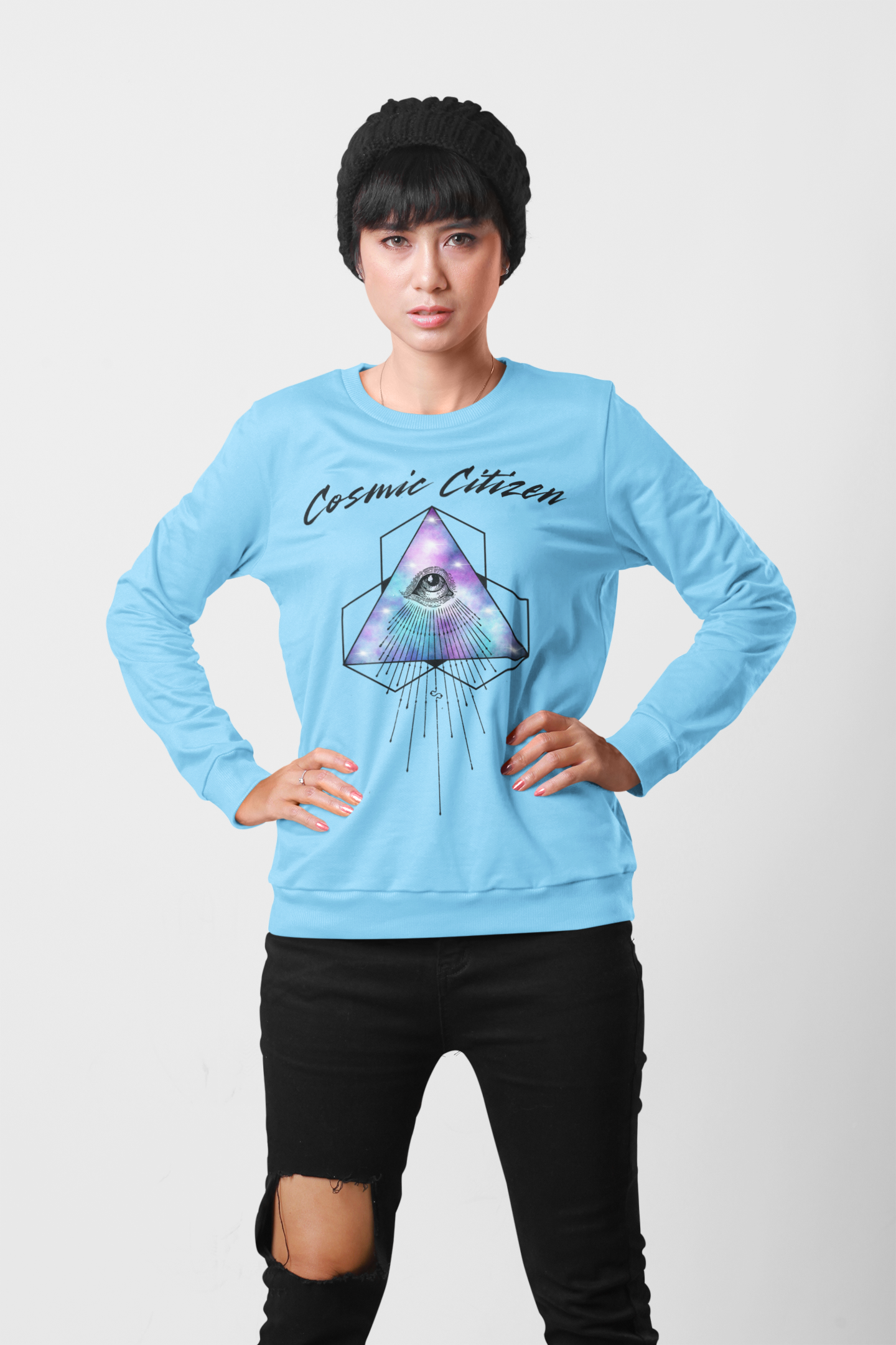 Cosmic Citizen Crewneck Sweatshirt