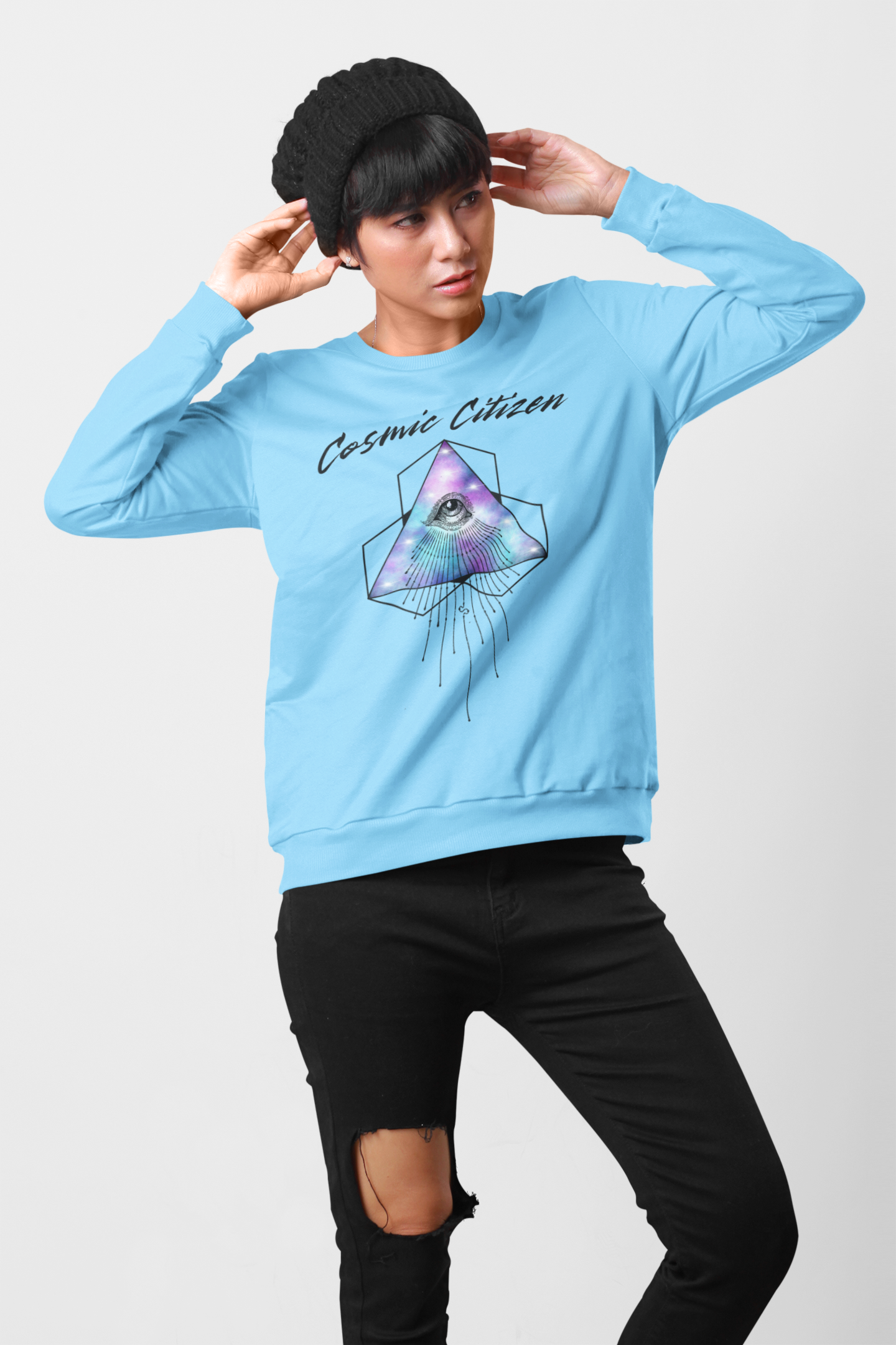 Cosmic Citizen Crewneck Sweatshirt