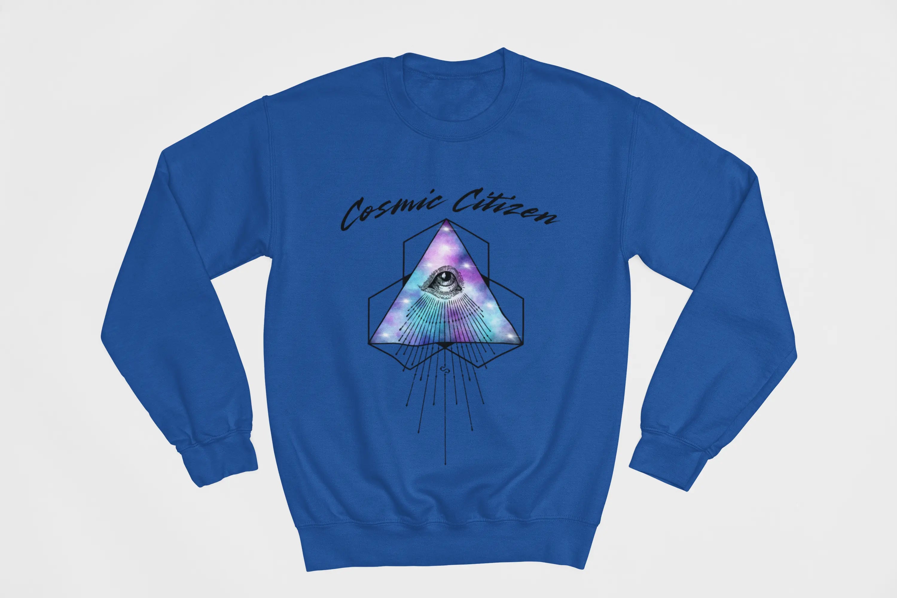 Cosmic Citizen Spiritual Empowerment Crewneck Sweatshirt - Ether2Earth