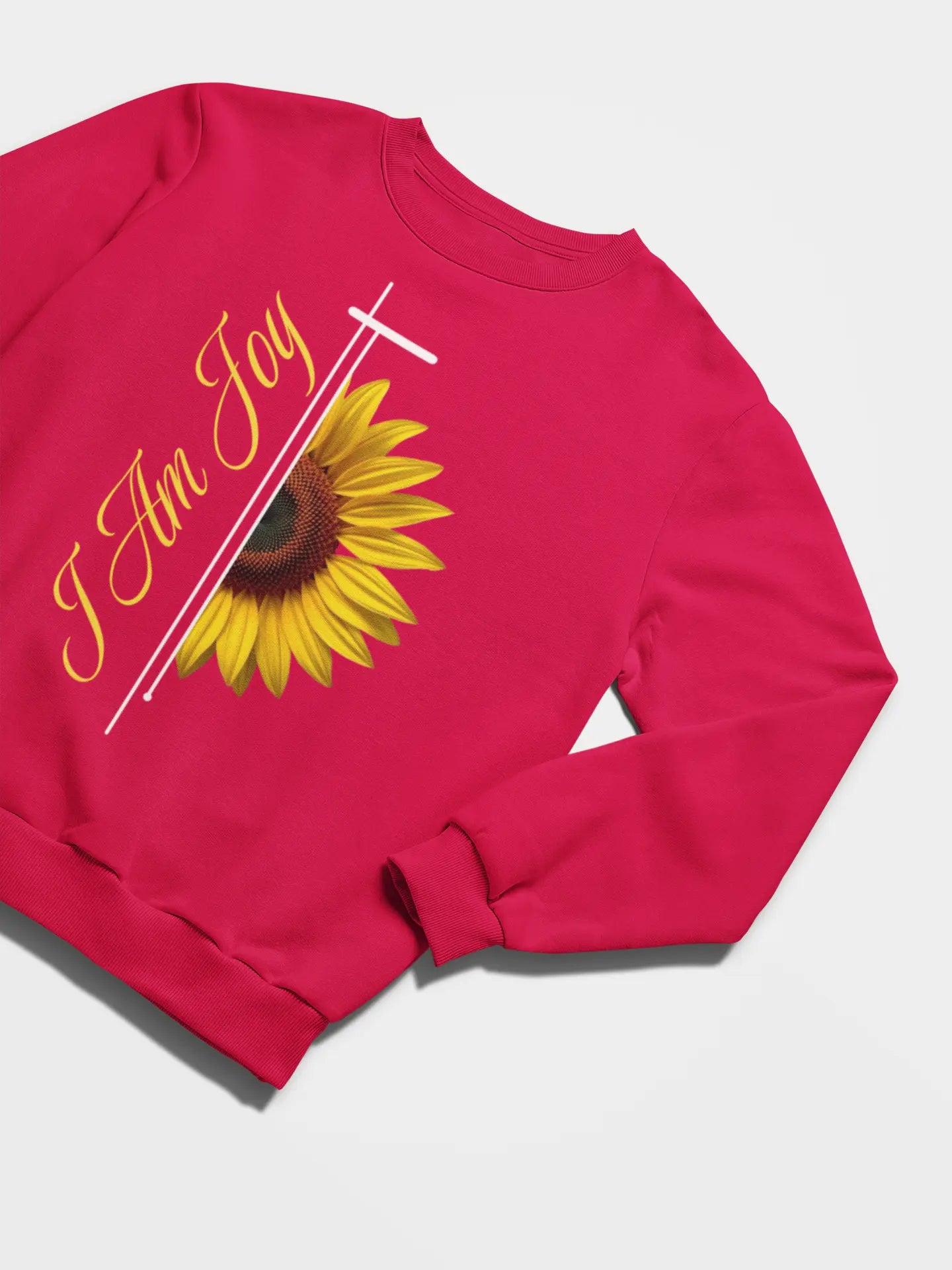 Sunflower "I Am Joy" Crewneck Sweatshirt - Ether2Earth