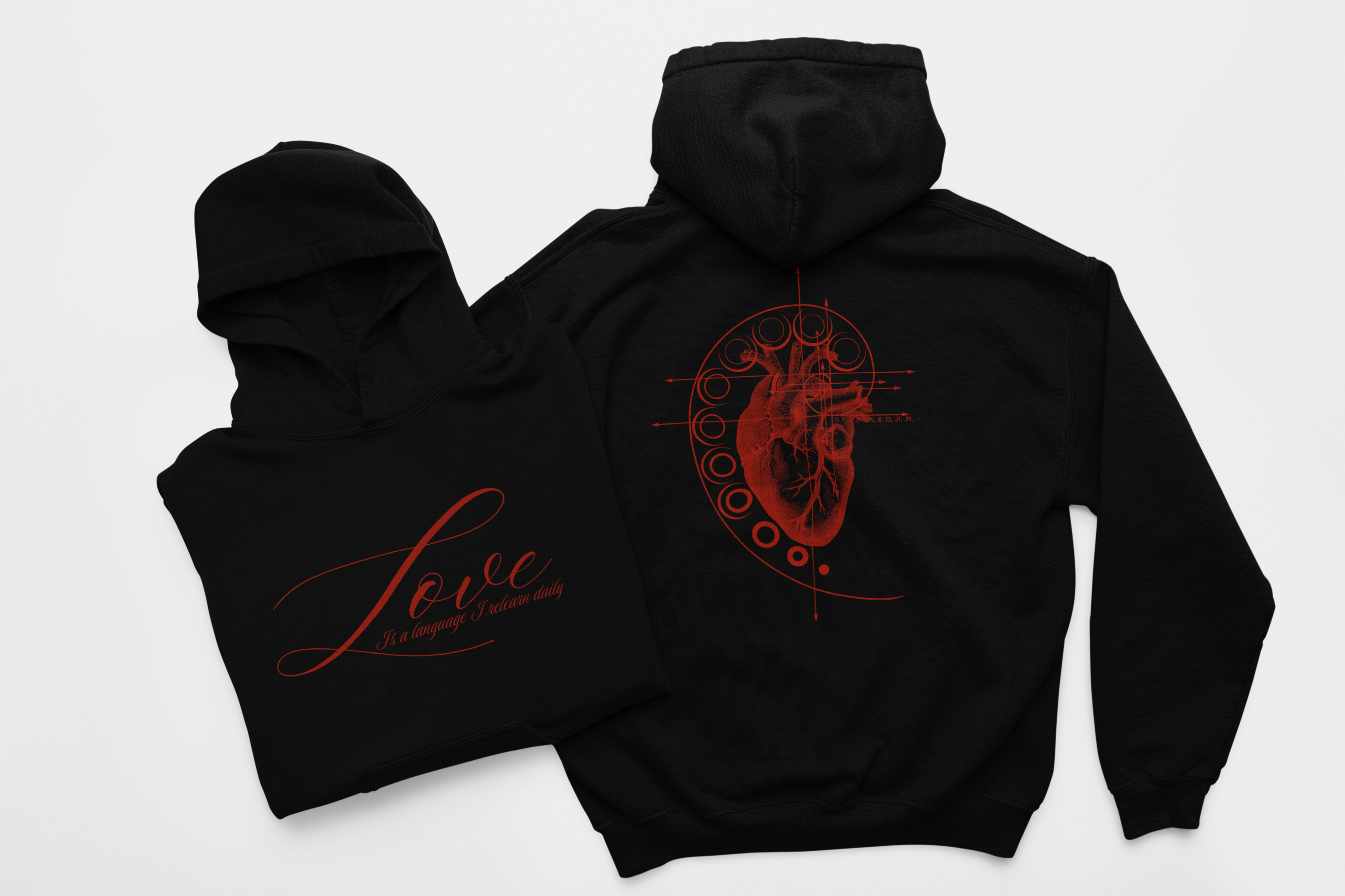 Love Is a Language I Relearn Daily Hoodie