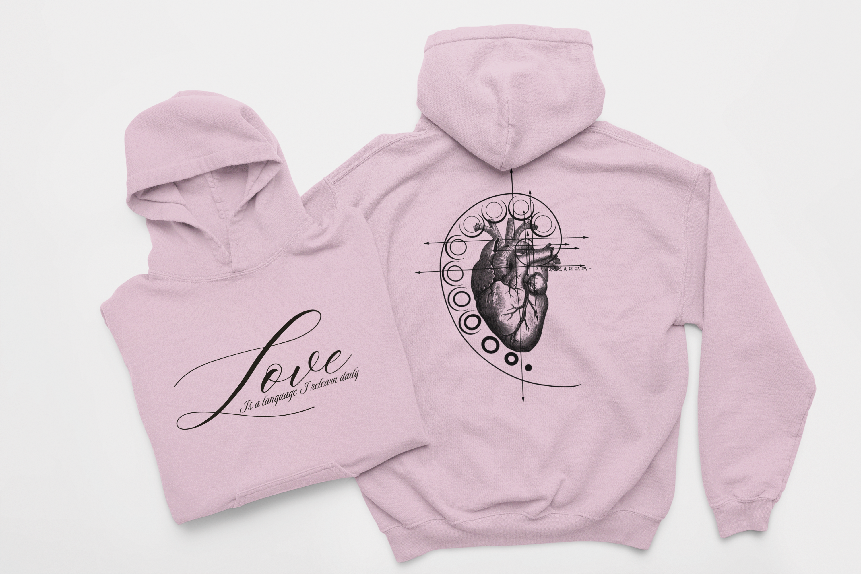 Love Is a Language I Relearn Daily Hoodie