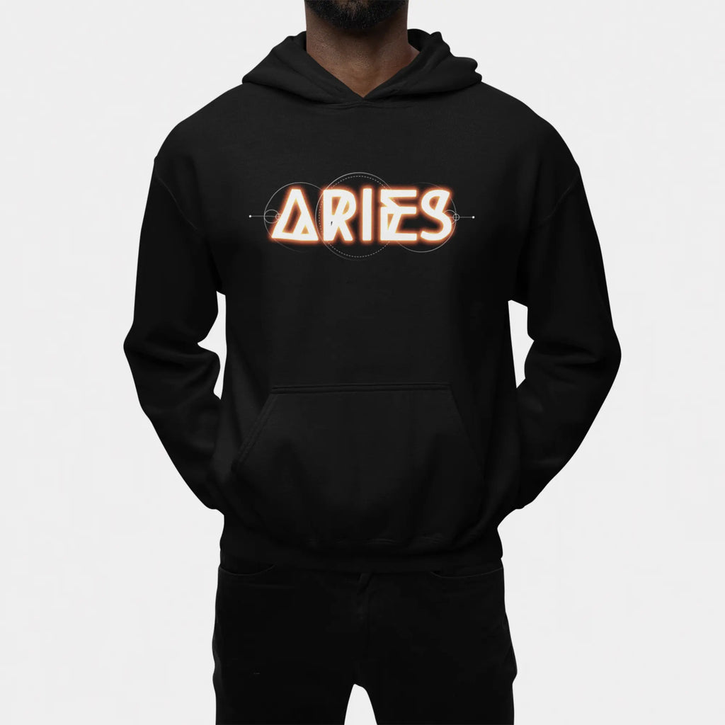 Aries-Mars Zodiac Graphic Hoodie - Ether2Earth