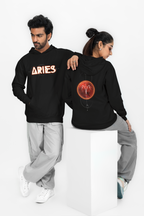 Aries-Mars Zodiac Graphic Hoodie