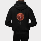 Aries-Mars Zodiac Graphic Hoodie