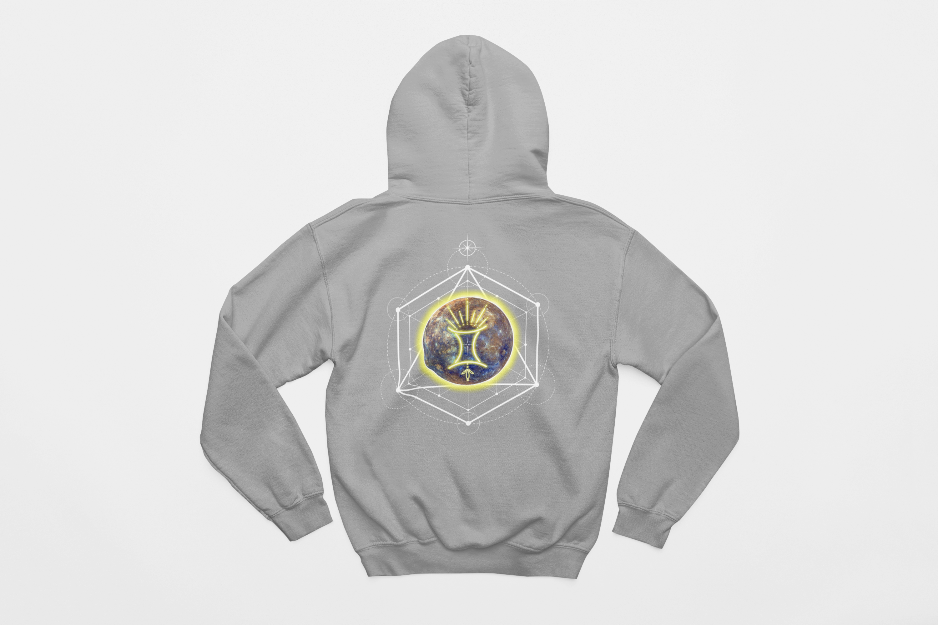 Gemini-Mercury Zodiac Graphic Hoodie