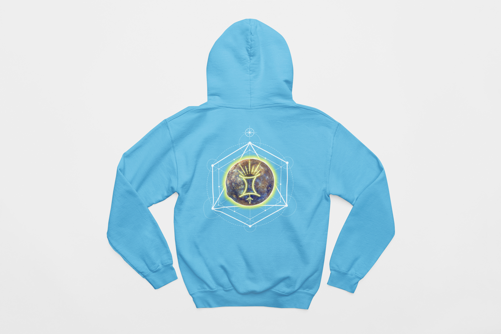 Gemini-Mercury Zodiac Graphic Hoodie