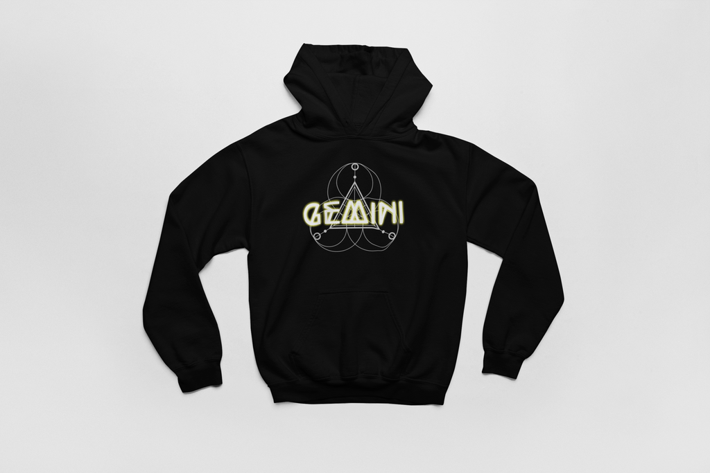Gemini-Mercury Zodiac Graphic Hoodie