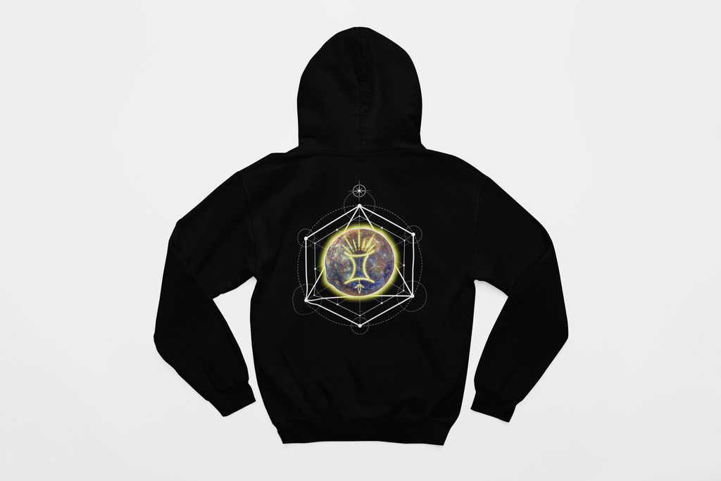 Gemini-Mercury Zodiac Graphic Hoodie