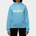 Gemini-Mercury Zodiac Graphic Hoodie