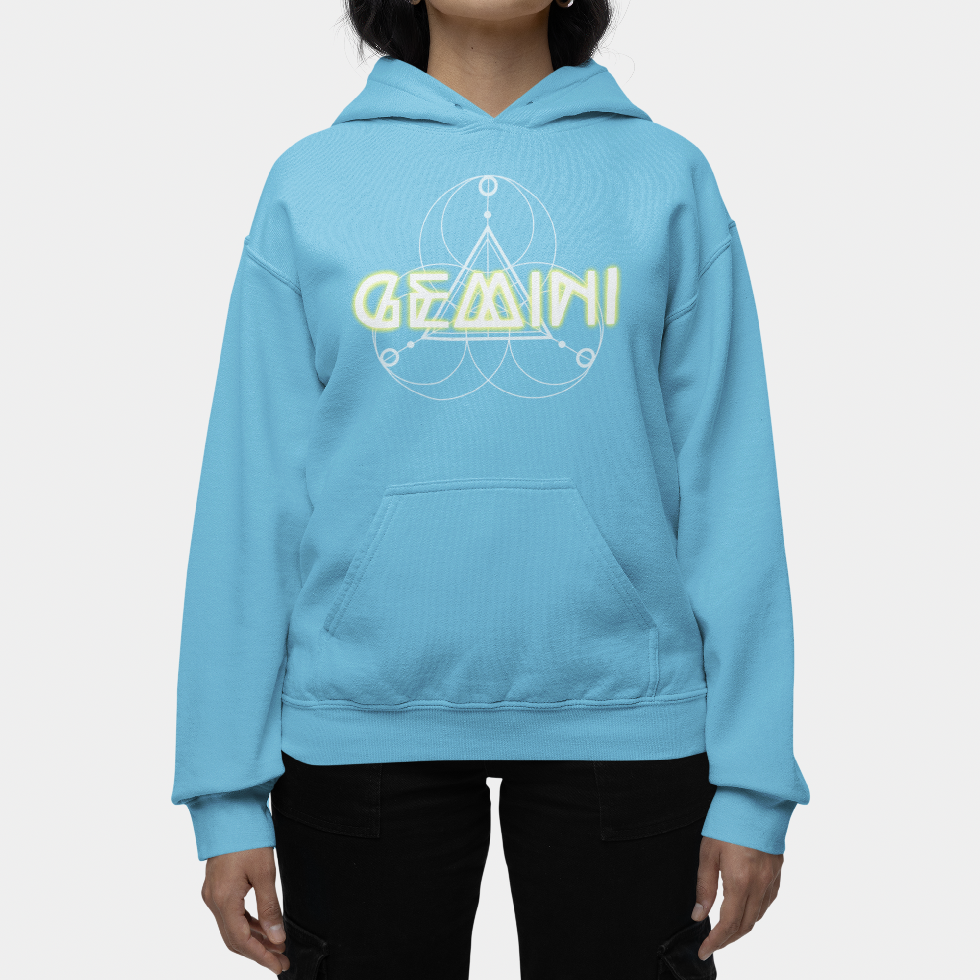 Gemini-Mercury Zodiac Graphic Hoodie